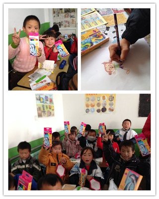 馬可捐筆關(guān)愛北京打工子弟 與全球兒童共享“無鉛毒”鉛筆